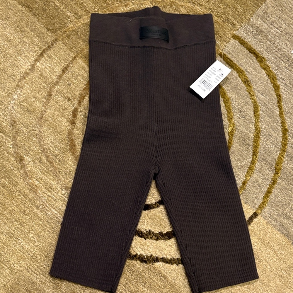 Essentials Women's Bike Shorts - Dark Brown